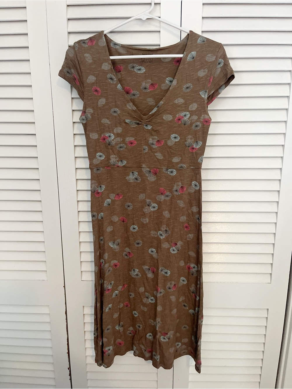 Horny toad casual patterned dress XS